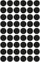 Avery Zweckform Colour Coding Dots &oslash;12mm 270 Labels Black
