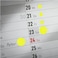 Avery Zweckform 3007 Color coding dot permanent stickers &Oslash; 18 mm, Set of 96, Yellow