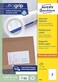 AVERY Zweckform 3655 Universal Etiketten (200 Klebeetiketten, 210x148mm auf A4, bedruckbare Versandetiketten, selbstklebende Versandaufkleber mit ultragrip, DHL) 100 Blatt, wei&szlig;