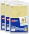 Avery Notary Seal Labels, 2" Diameter, Printable Gold Certificate Seals, Inkjet, 3-Pack, 132 Gold Seals Total (35868)