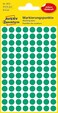 AVERY Zweckform 3012 Self-Adhesive Marking Dots 416 Pieces (&Oslash;8mm, Adhesive Dots On 4 Sheets, Dot Stickers For Color Coding, Round Stickers For Calendars, Planners And Crafts, Paper) Green