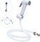 REEF Hand Trigger Spray Set with White PVC Hose, 3-Way Adjustable Pressure, Ergonomic Design, Model RF-WSS-01 for Multi-Purpose Use