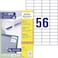 Avery Zweckform Universal-Etiketten Etikett 52,5x21,2mm InkjetLaserCopy A4 100BLATT 5600ST Weiss