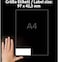 Avery Zweckform 3659-200 Universal Labels 97 x 42.3 mm for Inkjet Laser Copy White