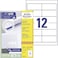 Avery Zweckform 3659-200 Universal Labels 97 x 42.3 mm for Inkjet Laser Copy White