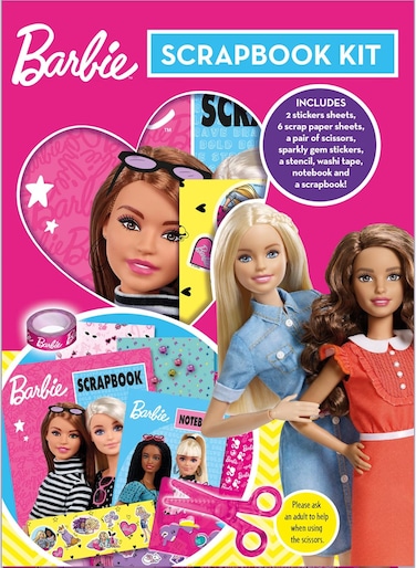 Alligator Barbie Scrapbook Kit