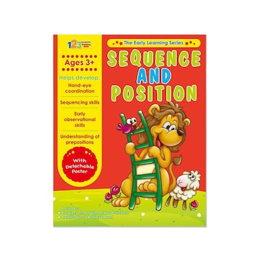 Sequence &amp; Position &ndash; Activity Book for kids in English