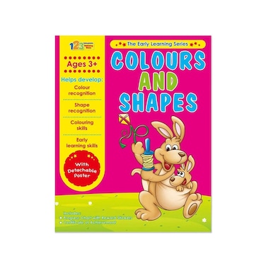 Colours &amp; Shapes - Activity Book for kids in English