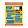 Smart Study: Digital &amp; Tests (6 Wall Charts) - Educational Wall Chart Pack in English
