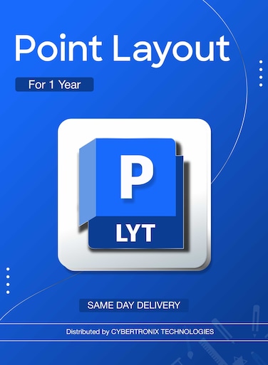 Autodesk Point Layout   1 Device 1 Year Subscription   SAME DAY DELIVERY
