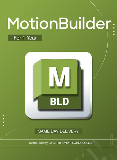 Autodesk MotionBuilder   1 Device 1 Year Subscription   SAME DAY DELIVERY