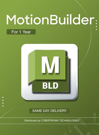 Autodesk MotionBuilder   1 Device 1 Year Subscription   SAME DAY DELIVERY