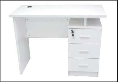Galaxy Design Computer Office Wood Desk White GDF-6005 WHT