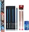 DOMS Fusion X-tra Super Dark Pencils (Set of 2 Packets - 20 Pencils)