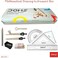 DOMS - 9 Pieces Maths Geometry Box Mathematical Instruments School College