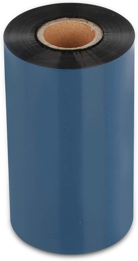 Thermal Transfer Ribbon -1ROLL 4.33&quot; x 984&#39;/110mm x 300m Black Wax Resin Ribbons 1&quot; Core Ink Out for Zebra Sato Datamax Tsc TEC Printer