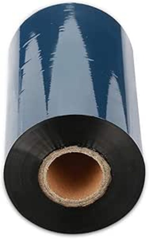 Thermal Transfer Ribbon -1ROLL 4.33&quot; x 984&#39;/110mm x 300m Black Wax Resin Ribbons 1&quot; Core Ink Out for Zebra Sato Datamax Tsc TEC Printer