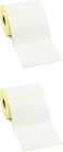 Thermal Transfer Label (100 x 75mm) 1000/labels/roll (Pack of 2)