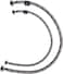 REEF Stainless Steel Flexible Water Hose, 60 cm Length, Durable &amp; Leak-Resistant Design, Model RF-SSFH-60
