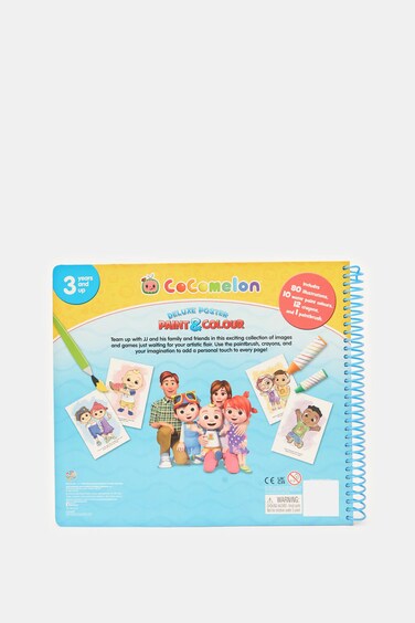 Phidal Moonbug Cocomelon Deluxe Poster Paint &amp; Color : Art Kit - Kids - Creativity - Education - Fun