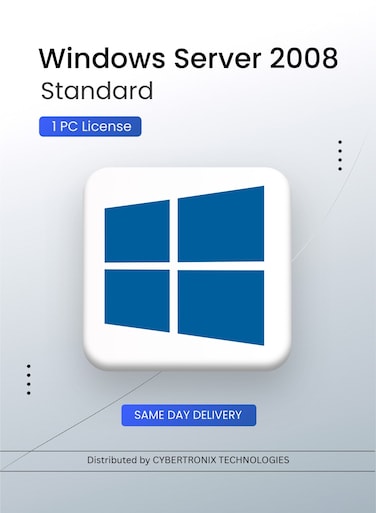 Microsoft Windows Server 2008 Standard   1 PC License   Digital License   SAME DAY DELIVERY