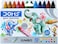 Doms Non-Toxic Jumbo Wax Crayon Set in Cardboard Box (12 Assorted Shades x 10 Set)