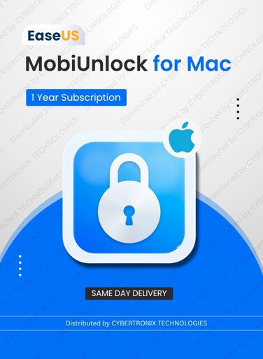 EaseUS MobiUnlock for Mac  1Device 1 Year   Digital License   Same Day Delivery