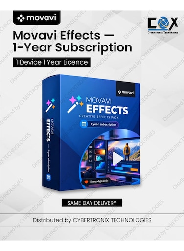 Movavi Effects   1 Device for 1 Year   Digital License