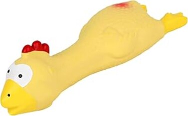 Rubber Squeaking Chicken Toy, Squeaky Dog Toys Cartoon Rooster Latex Toy, for Dogs Interactive Chicken Toys Cat Screaming Toys, Dog Teeth Cleaning Toys, Funny Puppy Chicken Toys, for Pet Boredom