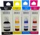 GI-41 ink set 4-Pack (PigmentBlack Cyan Magenta Yellow) GI 41 Compatible for PIXMA G1420/G2420/G2460/G3420/G3460