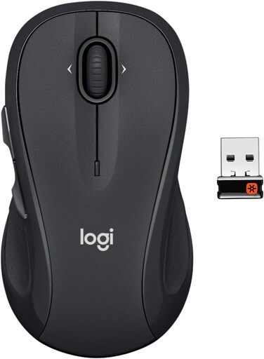 Logitech M510 Wireless Mouse Programmable Buttons &ndash; Graphite (International Version)