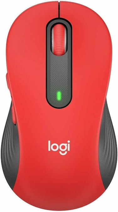 Logitech Signature M650 L Wireless Mouse - Red (International Version)