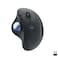 Logitech Ergonomic Wireless Trackball Mouse Easy Thumb Control Smooth Tracking &ndash; Black (International Version)