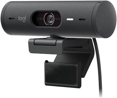Logitech Brio 500 1920x1080p Webcam with Privacy Cover &ndash; Graphite (International Version)