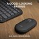 Logitech Pebble 2 Wireless Keyboard and Mouse Combo - Tonal Graphite (International Version)