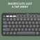 Logitech Pebble 2 Wireless Keyboard and Mouse Combo - Tonal Graphite (International Version)