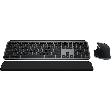 Logitech MX Keys S Wireless Keyboard &amp; MX Master 3S Mouse for Mac Combo Kit - Space Gray (Internatioanl Version)