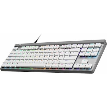Logitech G515 TKL Wired Gaming Keyboard - White (International Version)