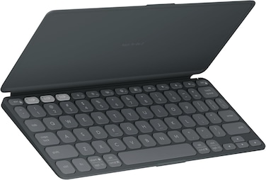 Logitech Keys-to-Go 2 Portable Bluetooth Keyboard for Tablet with Built-in Cover, Slim and Compact Wireless Keyboard for Windows, Android, Linux, iPad, iPhone, Mac &ndash; Graphite (International Version)