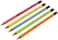 DOMS HB/2 Neon Round RT Pencils 12-Pieces