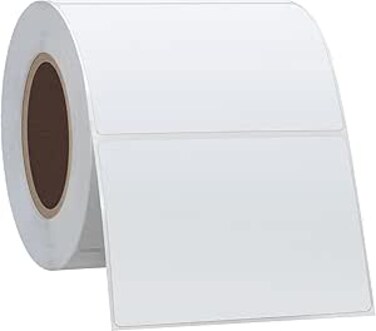 Thermal Label Stickers 3x2 inch Sticker Direct Thermal Labels 1000 pcs (White)