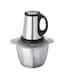 Heavy Duty Food Processor 3.8L, Meat Grinder, Food Chopper, Meat Sausage Mincer Stainless Steel Bowl with Stainless Steel Sharp Blades 300W GERMAN TECHNOLOGY
