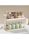 ANTOLE Spice Rack Organizer for Countertop,3 Tier Seasoning Organizer Spice Shelf, Space Saving Spice Rack for Countertop, Cabinet, Spice Organizer for Pantry, Kitchen