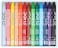 DOMS Non-Toxic Extra Long Wax Crayon Set in Cardboard Box (12 Assorted Shades x 20 Set), Multicolour (DM7124P20)