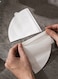 100 Piece V02 Coffee Paper Filter for V60 coffee Maker White