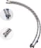 REEF Stainless Steel Mixer Flexible Hoses, 60 cm Pair, Durable &amp; Leak-Resistant, Model RF-MFH-01