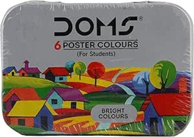 DOMS Poster Colours 6 Shades