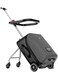 Q-BOX, LemoHome Expandable Luggage with Spinner Wheels,Large Suitcases with Child Seat Design,Hard Luggage for Women and Men