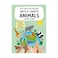 Sassi Junior My First Activities Arts &amp; Crafts &ndash; Animals Activity Book for Kids &ndash; 16‑Page Coloring &amp; Craft Set with 100 Stickers, 200 Transfers &amp; Tracing Pen &ndash; Creative Play for Ages 4+