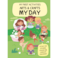 Sassi Junior My First Activities Arts &amp; Crafts &ndash; My Day Activity Book for Kids &ndash; 16‑Page Coloring &amp; Craft Set with 100 Stickers, 200 Transfers &amp; Tracing Pen &ndash; Fun Creative Play for Ages 4+